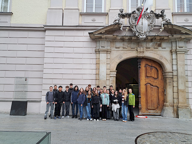 Besuch im Landtag OÖ