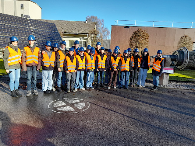 Kraftwerk Timelkam - Exkursion der 4D Klasse