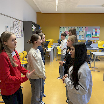 - Native Speaker Workshop der 4A Klasse