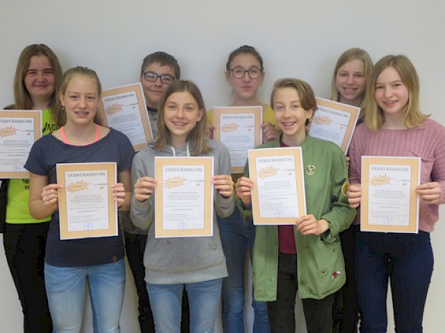 Wettbewerbe im Schuljahr 2016/2017