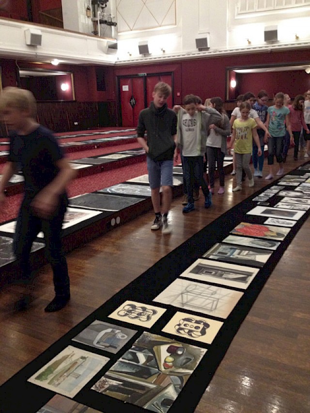Graphikkinder - Ausstellung Josef Németh